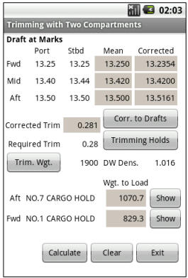LoadMan Android Interface